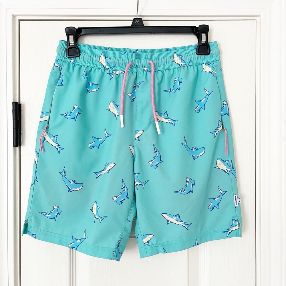 Maamgic 14 / 16 Shark Print Swim Shorts